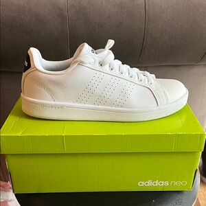 Adidas Neo Cloudfoam White Sneakers